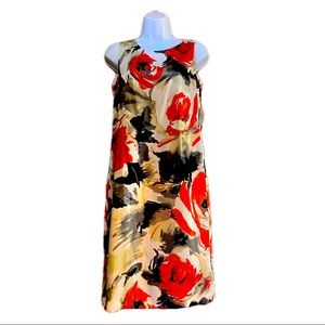 Kasper Separates Sleeveless Dress (Persimmon Multi)